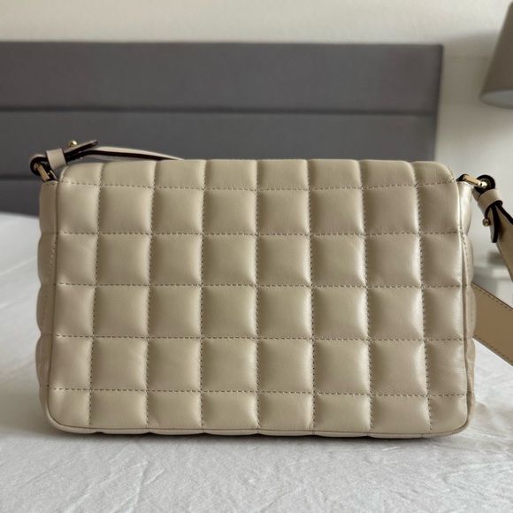 Strathberry East/West Quilting Flap Nappa Bag - Picture 4 of 10